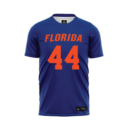 Florida - NCAA Women's Lacrosse : Allison Fling - Blue Soccer Jersey-0