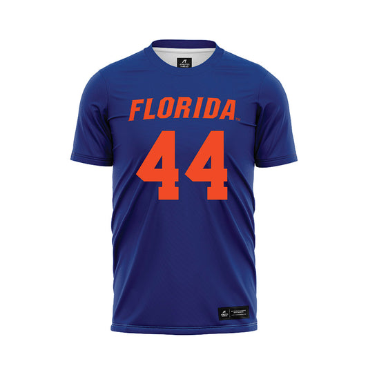 Florida - NCAA Women's Lacrosse : Allison Fling - Blue Soccer Jersey-0