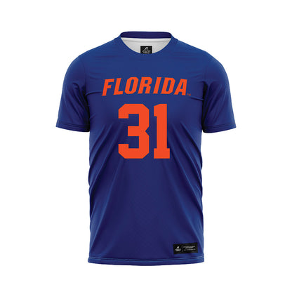 Florida - NCAA Women's Lacrosse : Anna DiMartile - Blue Soccer Jersey-0