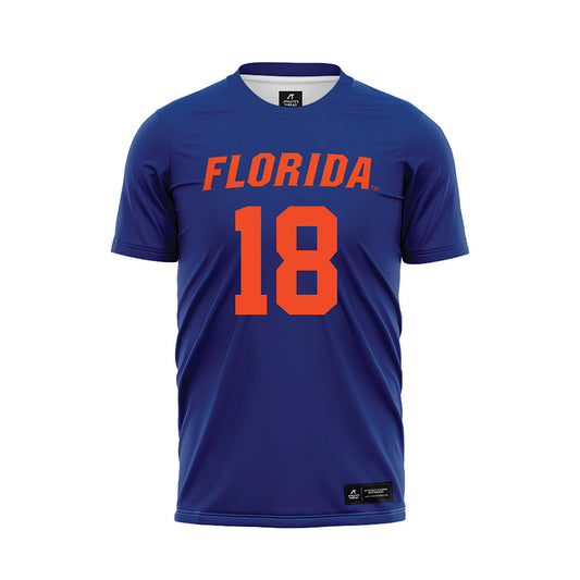 Florida - NCAA Women's Lacrosse : Samantha Hughes - Soccer Jersey Blue