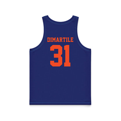 Florida - NCAA Women's Lacrosse : Anna DiMartile - Blue Basketball Jersey-1