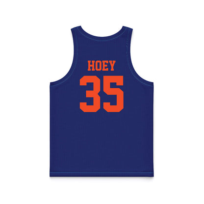 Florida - NCAA Women's Lacrosse : Georgia Hoey - Blue Basketball Jersey-1