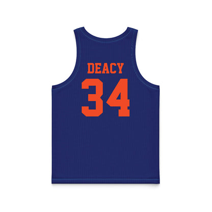 Florida - NCAA Women's Lacrosse : Alyssa Deacy - Blue Jersey