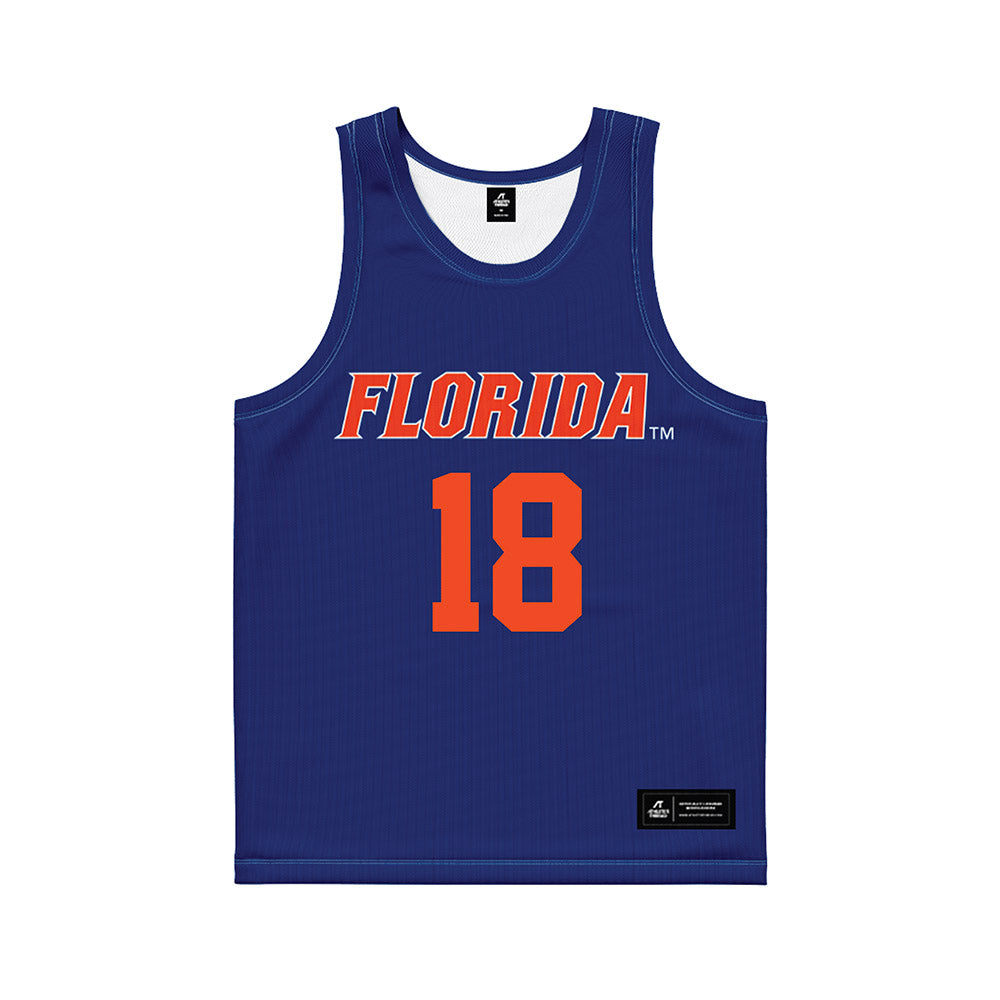 Florida - NCAA Women's Lacrosse : Samantha Hughes - Blue Jersey