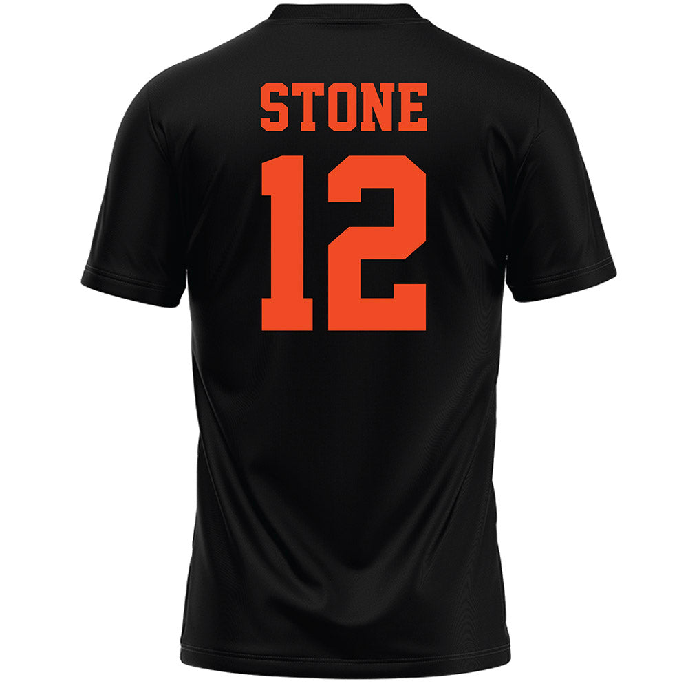 Florida - NCAA Women's Lacrosse : Alexa Stone - Black Lacrosse Jersey -1