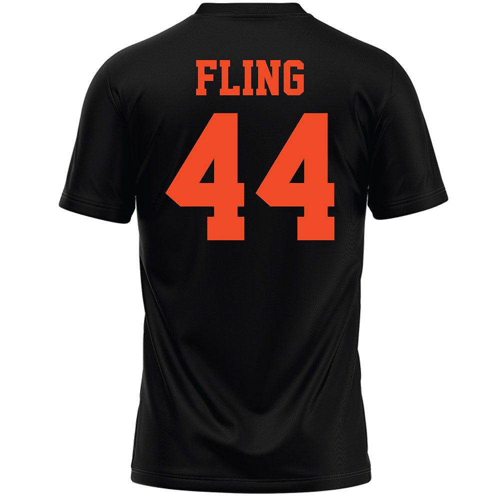 Florida - NCAA Women's Lacrosse : Allison Fling - Black Lacrosse Jersey -1