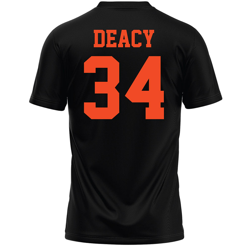 Florida - NCAA Women's Lacrosse : Alyssa Deacy - Black Lacrosse Jersey