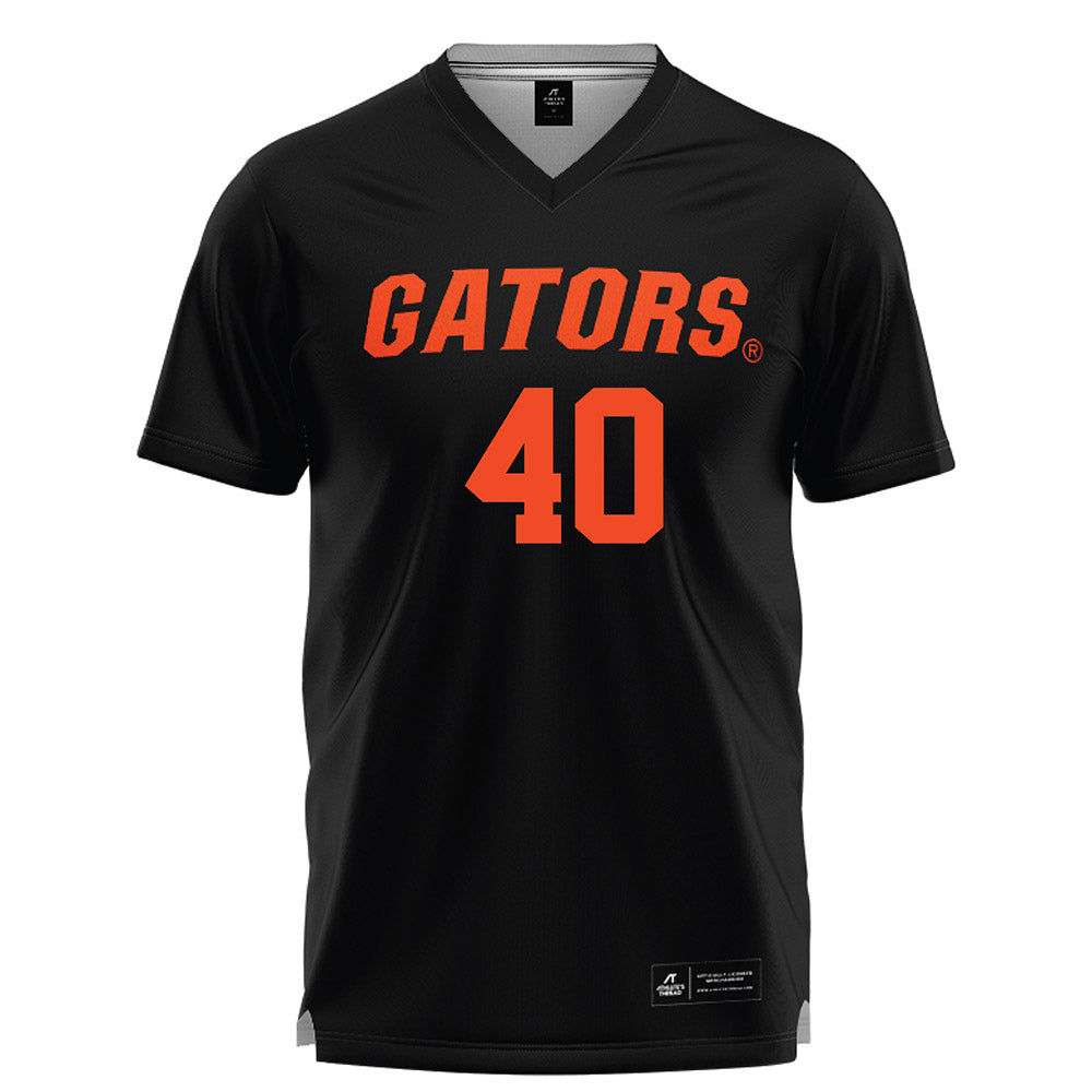 Florida - NCAA Women's Lacrosse : Colleen Ryan - Black Lacrosse Jersey -0