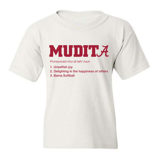 Alabama - NCAA Softball : Alea Johnson - Mudita Youth T-shirt
