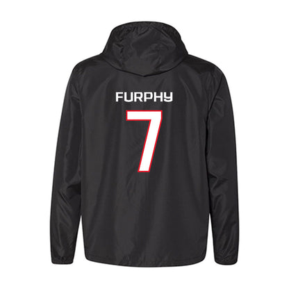 UConn - NCAA Men's Basketball : Jacob Furphy - Windbreaker-1