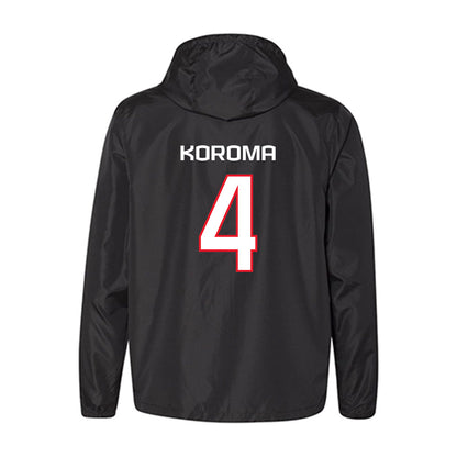 UConn - NCAA Men's Basketball : Dwayne Koroma - Windbreaker-1