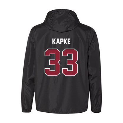 Boston College - NCAA Men's Basketball : Boden Kapke - Windbreaker-1