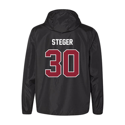 Boston College - NCAA Men's Basketball : Caleb Steger - Windbreaker-1