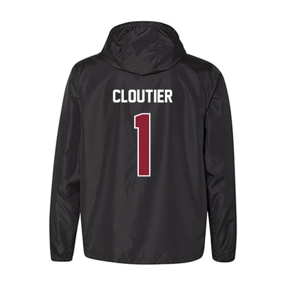 Boston College - NCAA Men's Ice Hockey : Louka Cloutier - Windbreaker-1