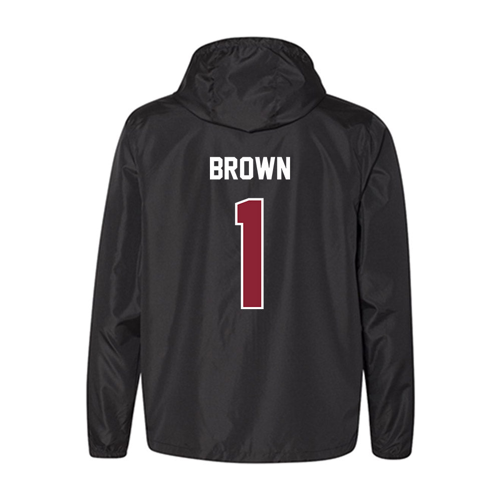 Boston College - NCAA Men's Basketball : Dion Brown - Windbreaker-1