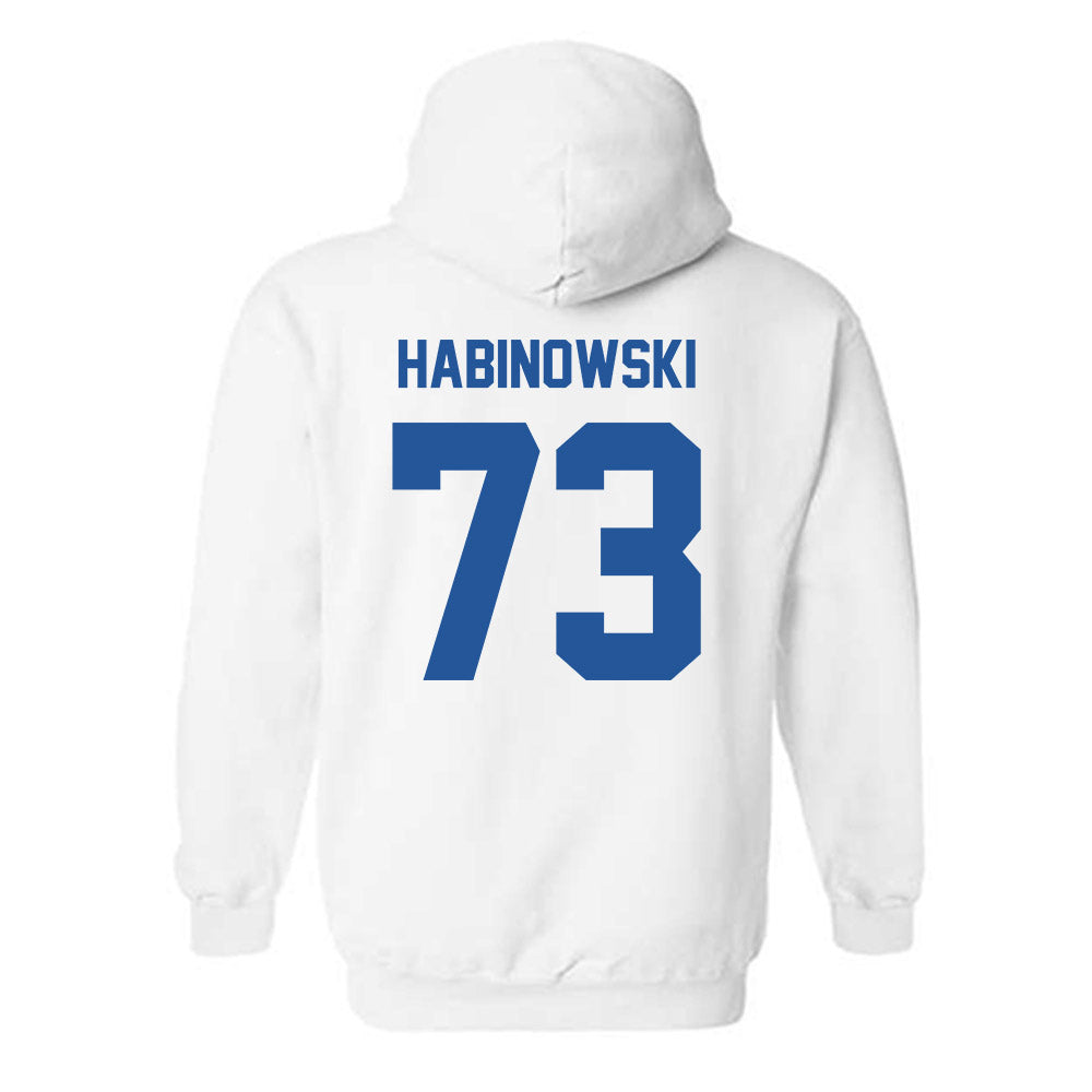 MTSU - NCAA Football : Joseph Habinowski - Classic Shersey Hooded Sweatshirt-1
