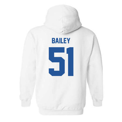 MTSU - NCAA Football : Amarrien Bailey - Classic Shersey Hooded Sweatshirt-1
