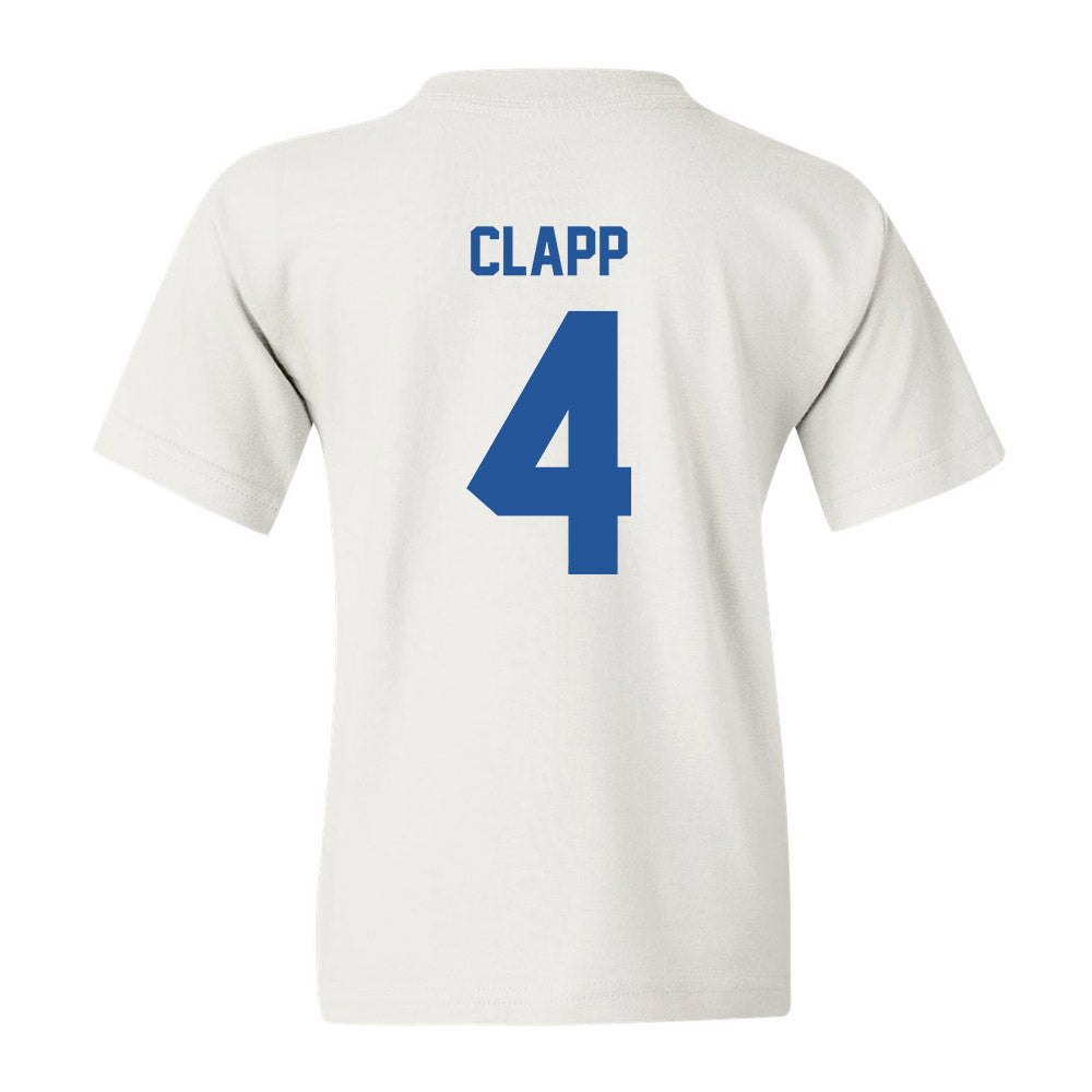 MTSU - NCAA Baseball : Cooper Clapp - Classic Shersey Youth T-Shirt