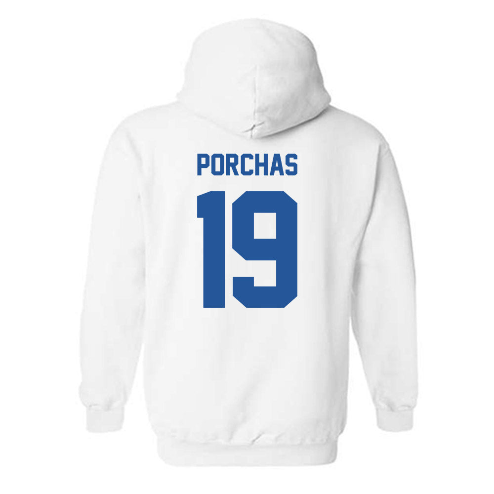 MTSU - NCAA Baseball : Matthew Porchas - Classic Shersey Hooded Sweatshirt-1