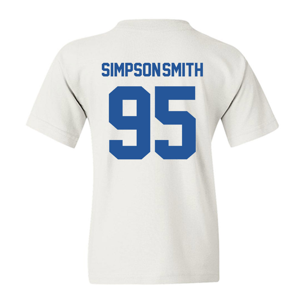 MTSU - NCAA Football : Zeion Simpson-smith - Classic Shersey Youth T-Shirt-1