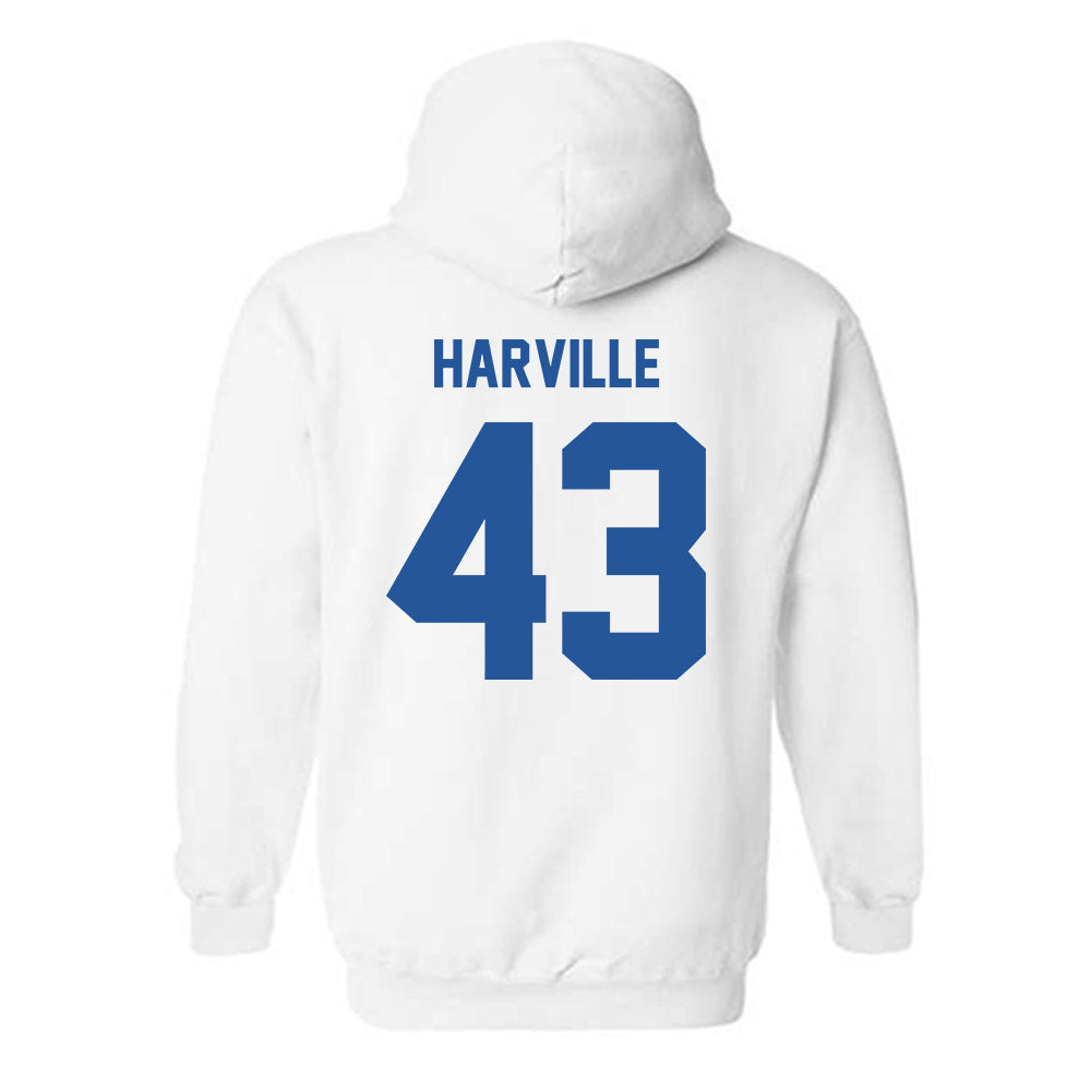 MTSU - NCAA Baseball : Ryder Harville - Classic Shersey Hooded Sweatshirt-1