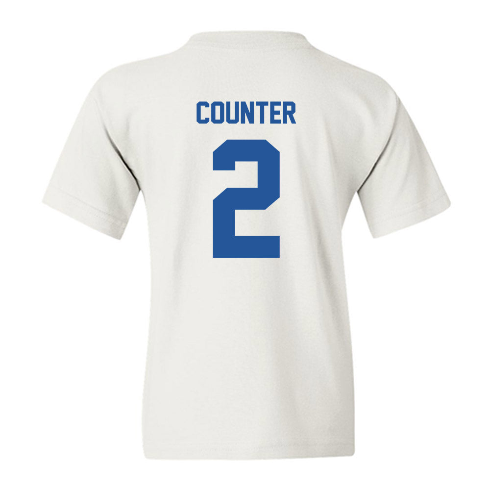 MTSU - NCAA Men's Basketball : Jlynn Counter - Classic Shersey Youth T-Shirt-1