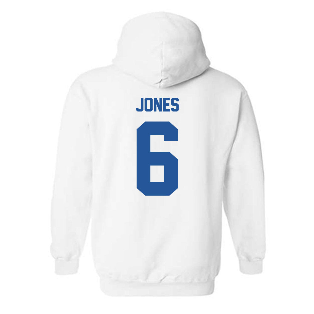 MTSU - NCAA Football : Antoine Jones - Classic Shersey Hooded Sweatshirt-1