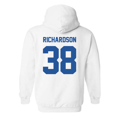 MTSU - NCAA Baseball : Drew R Richardson - Classic Shersey Hooded Sweatshirt