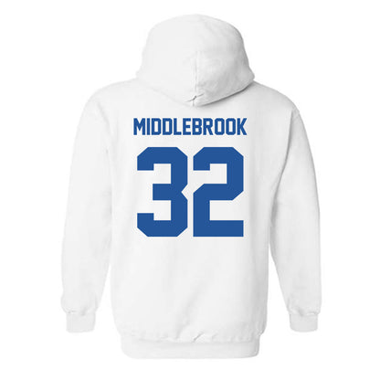 MTSU - NCAA Football : Jekail Middlebrook - Classic Shersey Hooded Sweatshirt