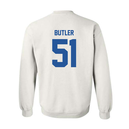 MTSU - NCAA Football : Quentin Butler - Classic Shersey Crewneck Sweatshirt-1
