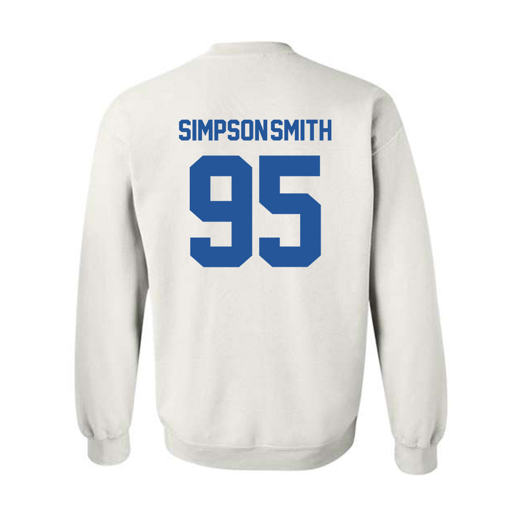MTSU - NCAA Football : Zeion Simpson-smith - Classic Shersey Crewneck Sweatshirt-1