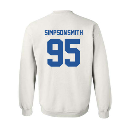 MTSU - NCAA Football : Zeion Simpson-smith - Classic Shersey Crewneck Sweatshirt-1