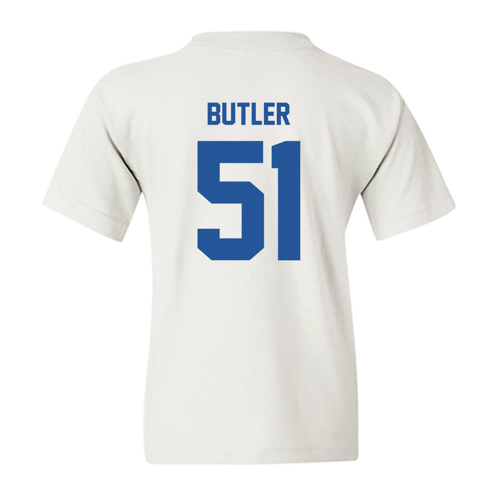 MTSU - NCAA Football : Quentin Butler - Classic Shersey Youth T-Shirt-1