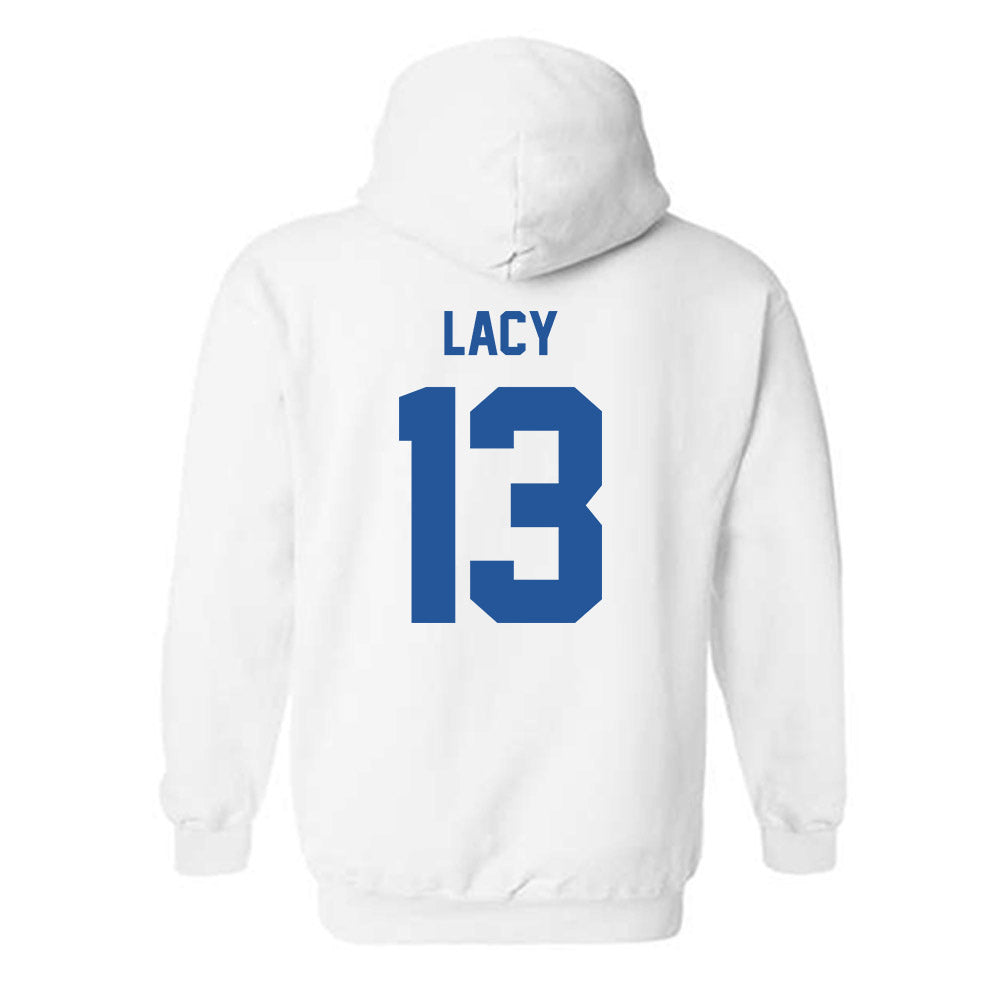 MTSU - NCAA Football : Cam Lacy - Classic Shersey Hooded Sweatshirt-1