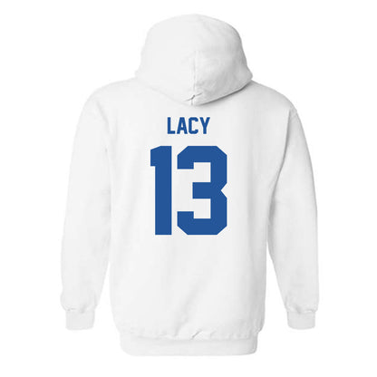 MTSU - NCAA Football : Cam Lacy - Classic Shersey Hooded Sweatshirt-1