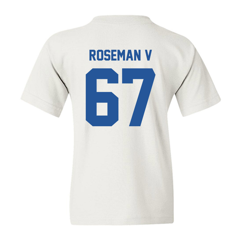 MTSU - NCAA Football : Archie Roseman V - Classic Shersey Youth T-Shirt-1