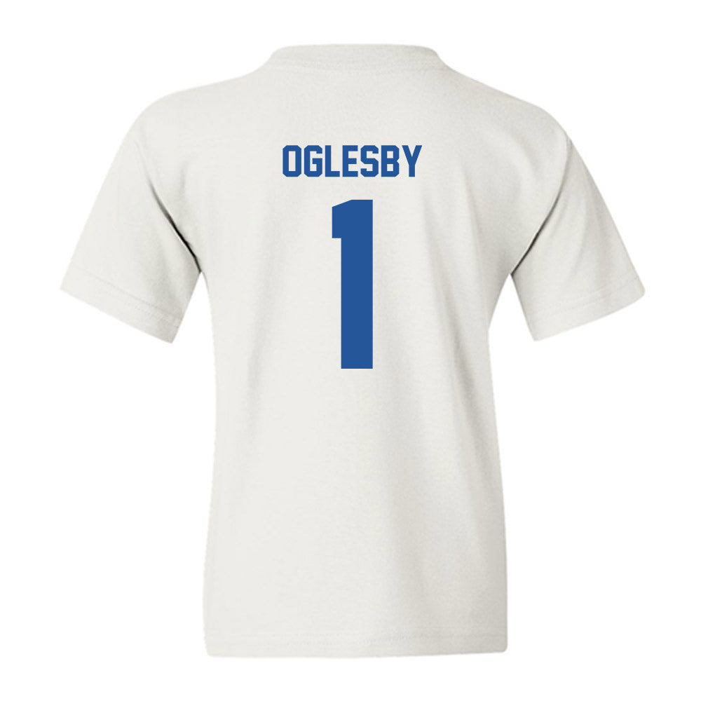 MTSU - NCAA Men's Basketball : Alec Oglesby - Classic Shersey Youth T-Shirt-1