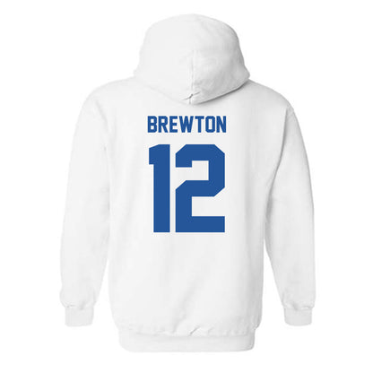 MTSU - NCAA Football : Brian Brewton - Classic Shersey Hooded Sweatshirt-1
