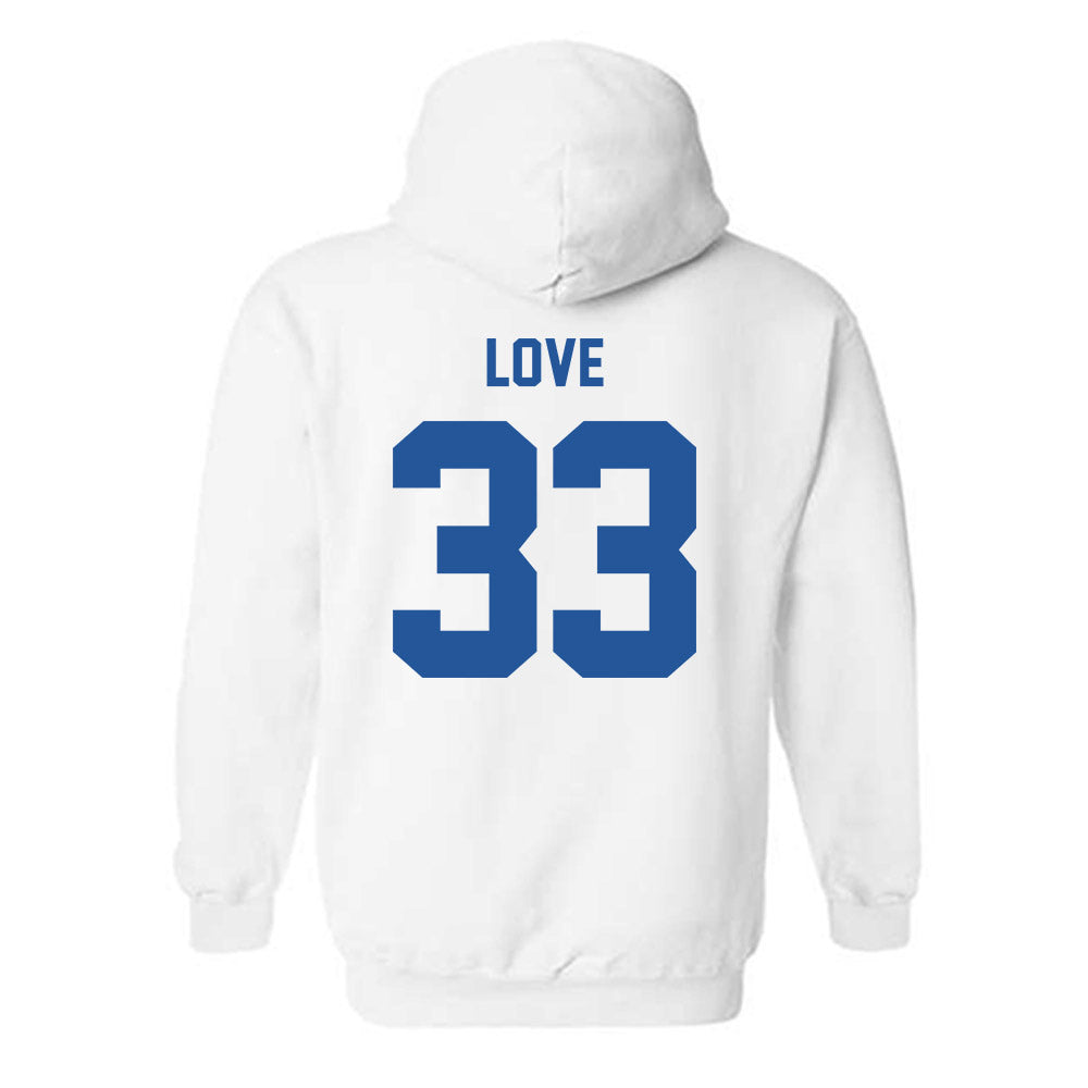 MTSU - NCAA Football : Malik Love - Classic Shersey Hooded Sweatshirt