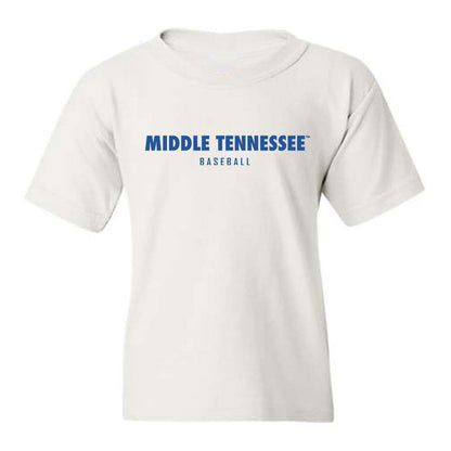 MTSU - NCAA Baseball : Drew R Richardson - Classic Shersey Youth T-Shirt