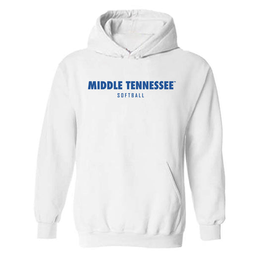 MTSU - NCAA Softball : Aubrey Baker - Classic Shersey Hooded Sweatshirt-0