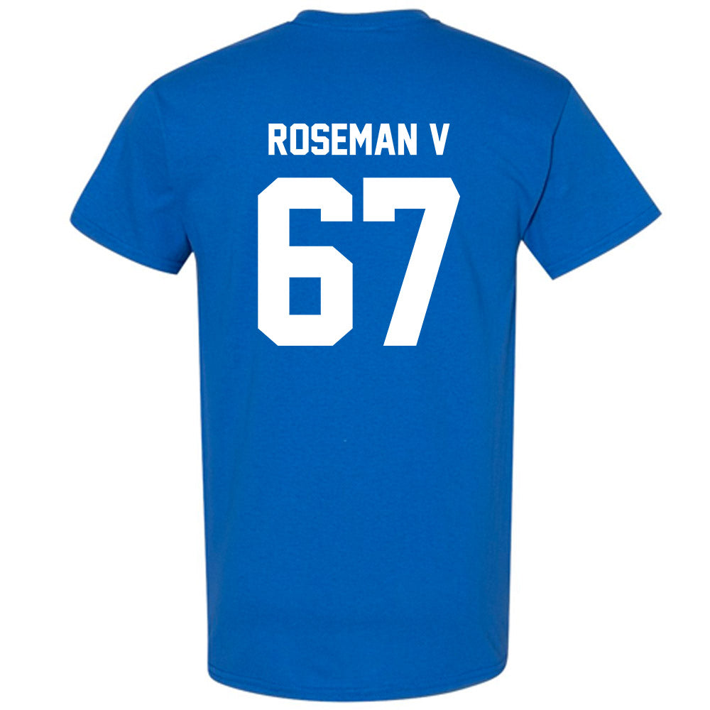 MTSU - NCAA Football : Archie Roseman V - Classic Shersey T-Shirt-1