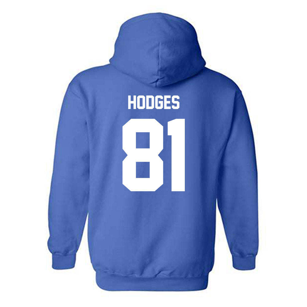 MTSU - NCAA Football : Wilson Hodges - Classic Shersey Hooded Sweatshirt-1