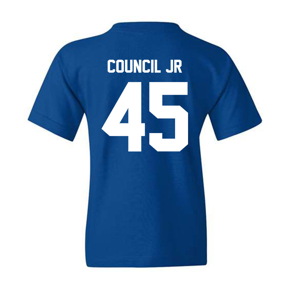 MTSU - NCAA Football : Bobby Council Jr - Youth T-Shirt