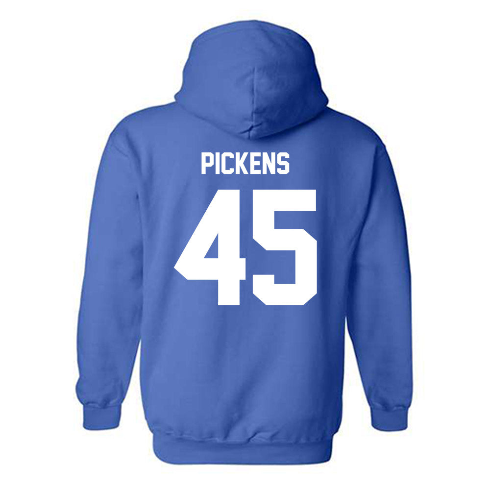 MTSU - NCAA Baseball : John Michael Pickens - Classic Shersey Hooded Sweatshirt-1