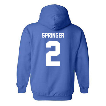 MTSU - NCAA Women's Volleyball : Brooke Springer - Hooded Sweatshirt