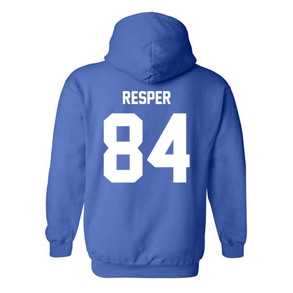 MTSU - NCAA Football : Tyson Resper - Classic Shersey Hooded Sweatshirt-1