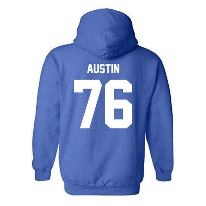 MTSU - NCAA Football : Garrett Austin - Classic Shersey Hooded Sweatshirt-1