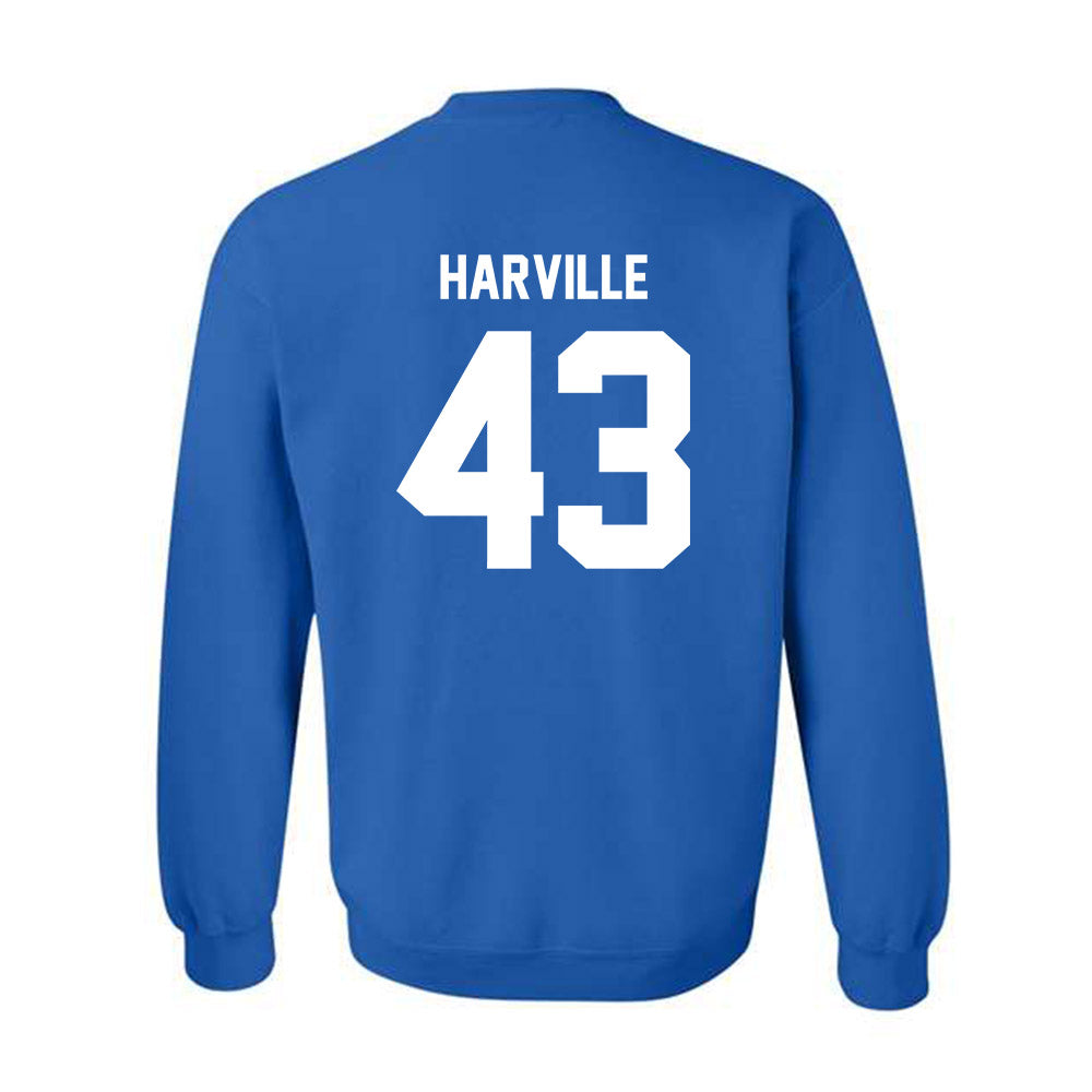MTSU - NCAA Baseball : Ryder Harville - Classic Shersey Crewneck Sweatshirt-1