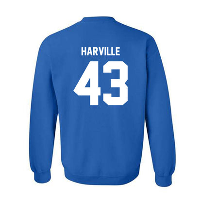 MTSU - NCAA Baseball : Ryder Harville - Classic Shersey Crewneck Sweatshirt-1